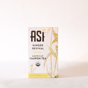 
            
                Load image into Gallery viewer, ASI Ginger Revival Yaupon Tea 20 bags- Yaupon Teahouse + Apothecary
            
        