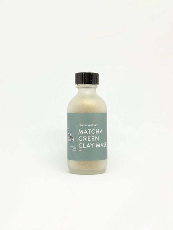 Organic Yaupon Matcha Green Clay face mask